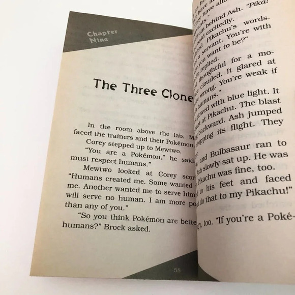 Vtg 1999  Pokemon The First Movie Mewtwo Strikes Back Book Paperback Scholastic - Picture 15 of 16